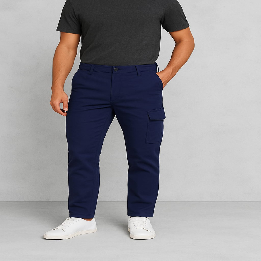 Hailstrom Premium 6 Pocket Cargo-𝐍𝐚𝐯𝐲